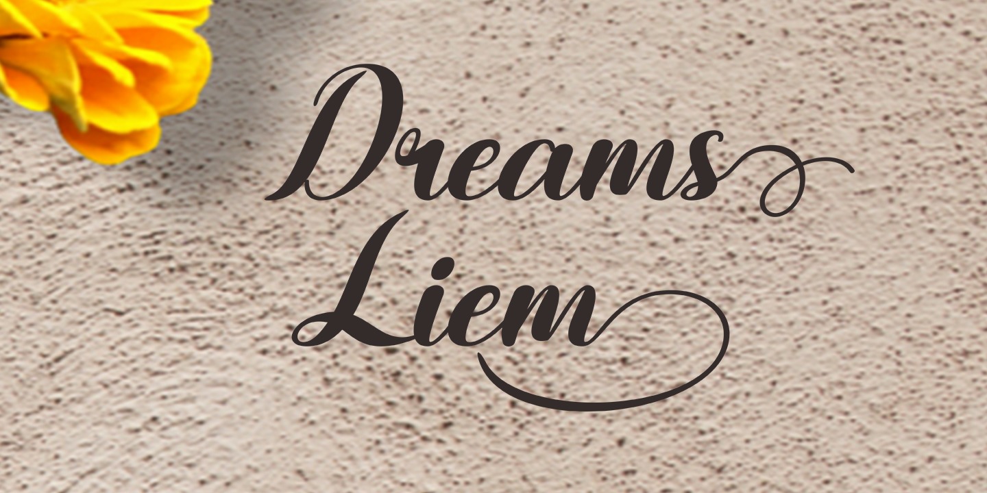 Example font Dea Githa #3